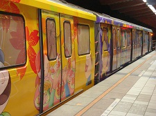 Beitou MRT train